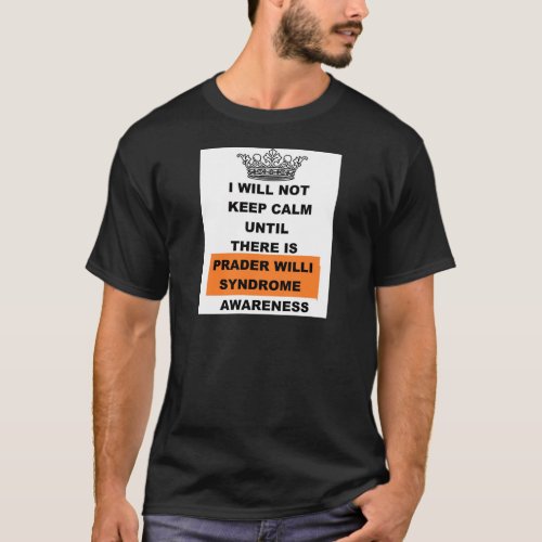 Prader Willi Awareness T_Shirt