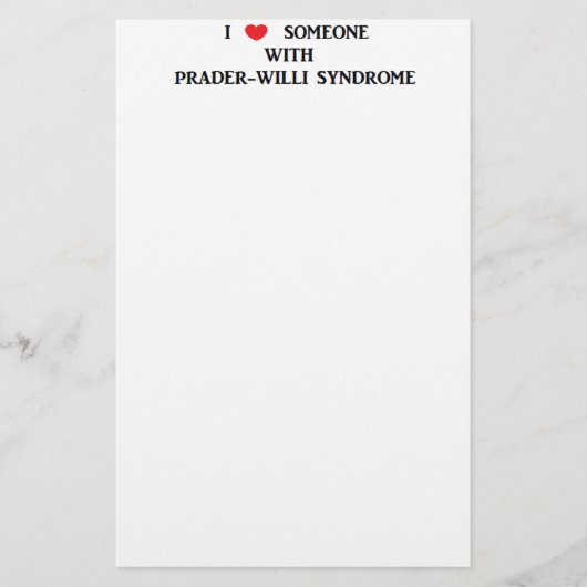 Prader-Willi Syndrome (Front)
