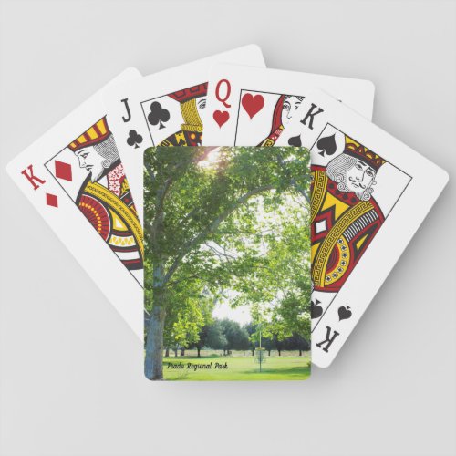 Prado Regional Park Disc Golf Playing Cards