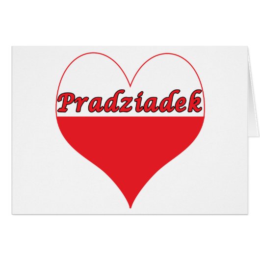 Pradziadek Polish Heart (Front Horizontal)