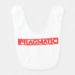 Pragmatic Stamp Baby Bib