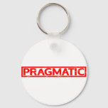 Pragmatic Stamp Keychain