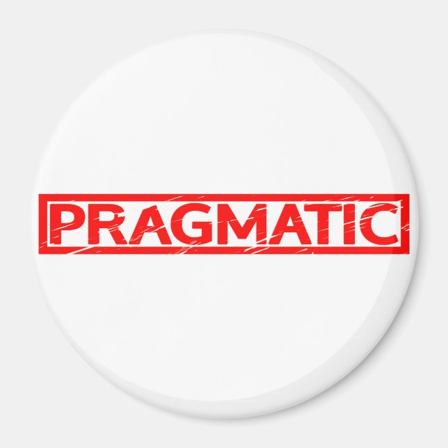 Pragmatic Stamp Magnet (Front)