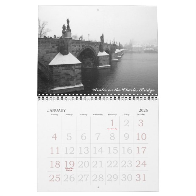 Prague 2010 Calendar (Jan 2026)