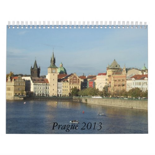 Prague 2013 Travel Calendar