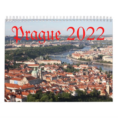 Prague 2022 calendar