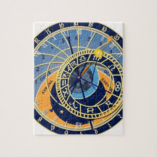 Prague Astrological Clock Jigsaw Puzzle