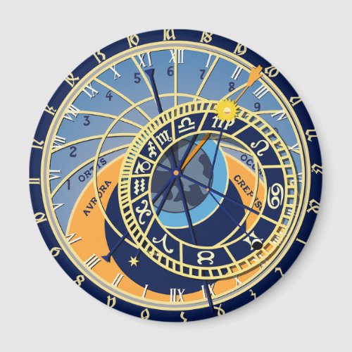 Prague Astrological Clock Magnet