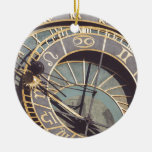 Prague Astronomical Clock Ceramic Ornament at Zazzle