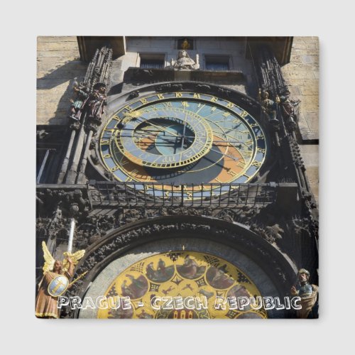 Prague Astronomical Clock Fridge Magnet Magnet