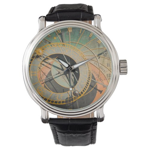 Prague astronomical clock in Czech Republic Watch