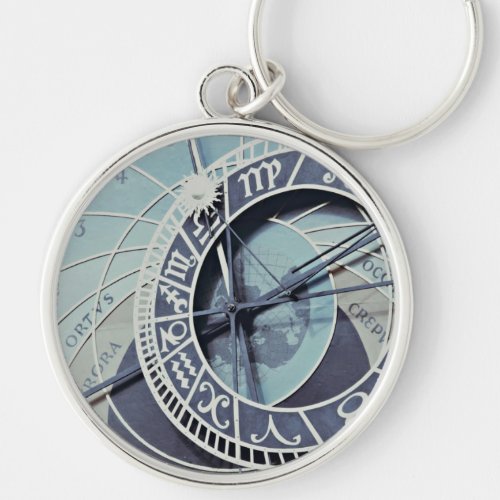 Prague Astronomical Clock Keychain