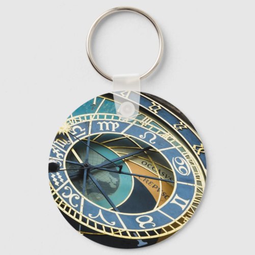 Prague Astronomical Clock Keychains