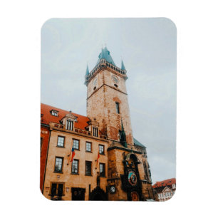 Prague Astronomical Clock, Old Town Square Czechia Magnet