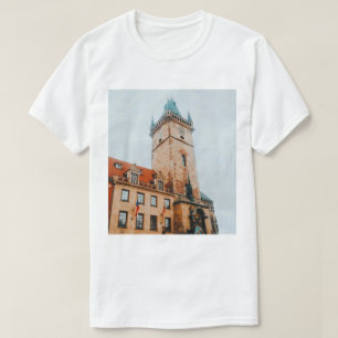 Prague Astronomical Clock, Old Town Square Czechia T-Shirt