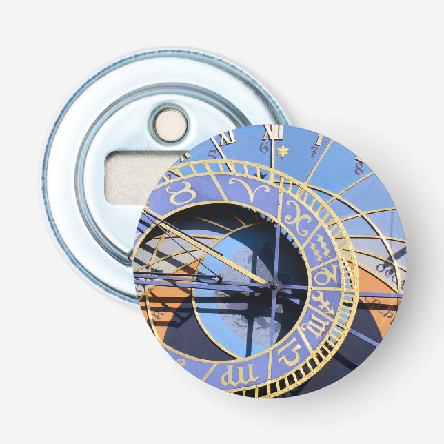 Prague Astronomical Clock - Orloj /Praha Bottle Opener (Front)