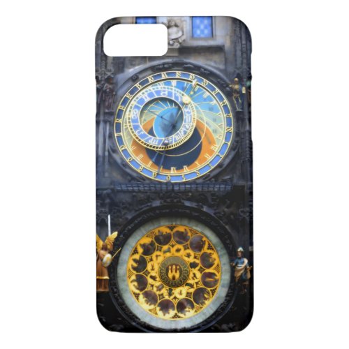 Prague Astronomical Clock Photo iPhone 87 Case