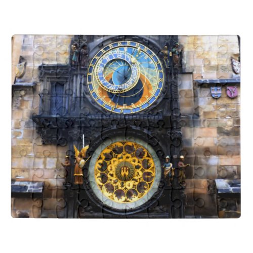 Prague Astronomical Clock Photo Jigsaw Puzzle