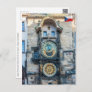 Prague Astronomical Clock Postcard