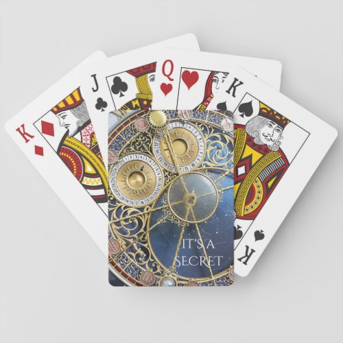 Prague Astronomical Clock Secret Playing Cards