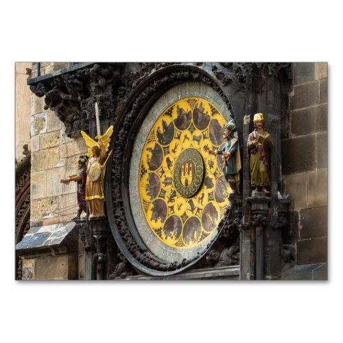 Prague Astronomical Clock Table Number