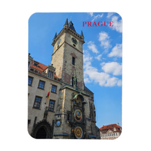 Prague Astronomical Clock view magnet
