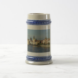 Prague Blue and White STein