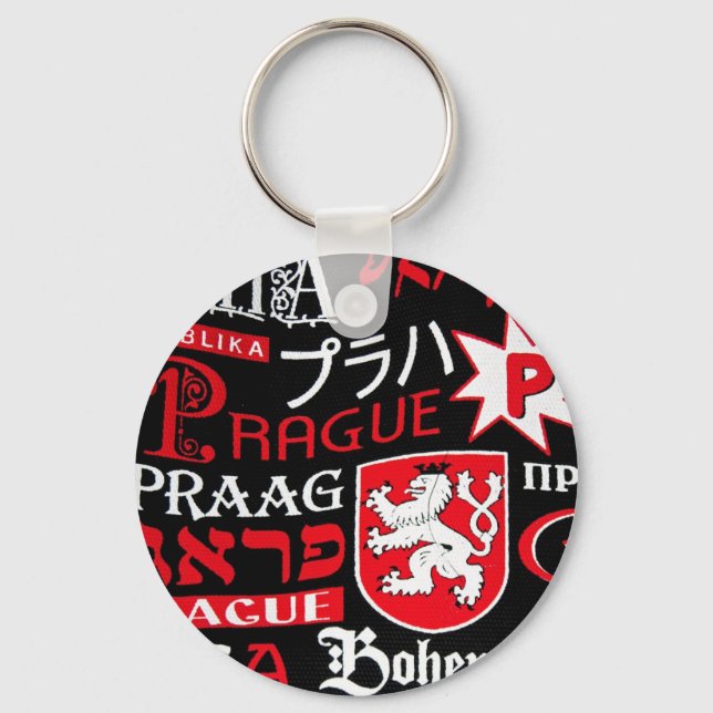 Prague Bohemia Keychain (Front)