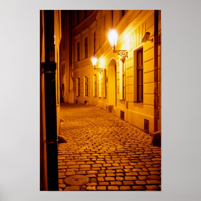Prague by Lamplight Poster (Front)