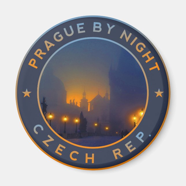Prague by Night Magnet (Front)