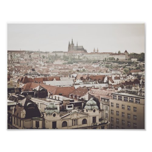 Prague Castle in the city of Prague Czech Republic Photo Print