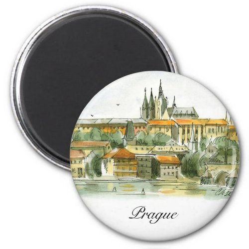 Prague Castle magnet