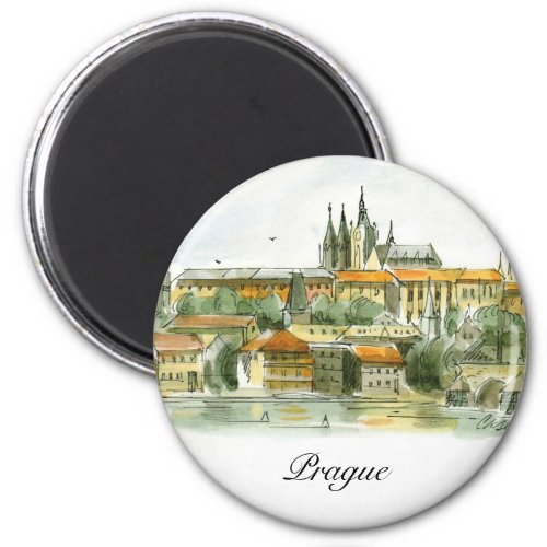 Prague Castle magnet