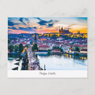 Prague Castle postcard
