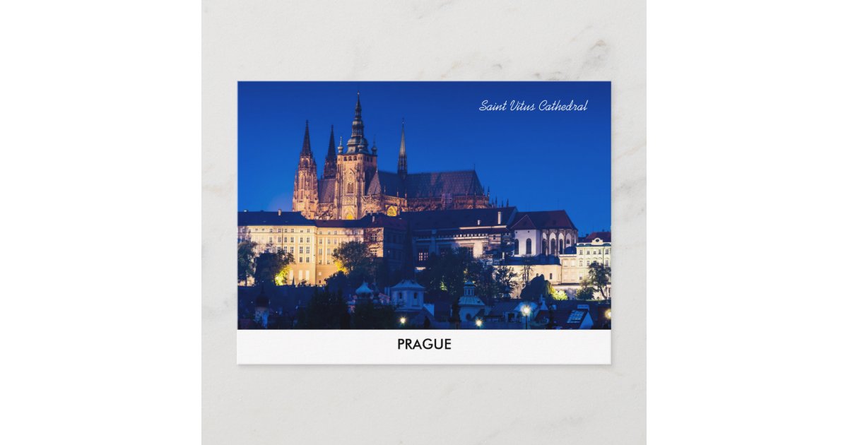 Prague Castle Postcard | Zazzle