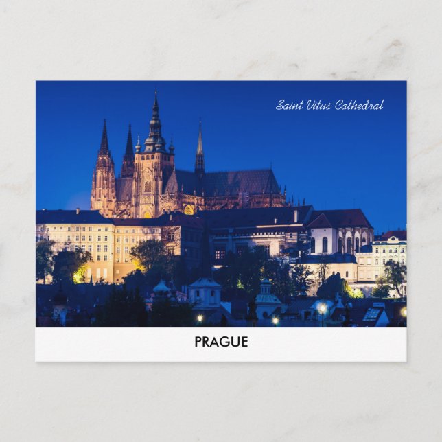 Prague Castle Postcard (Front)