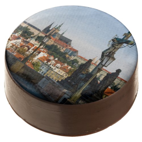 Prague Castle view from Charles bridge Czech R Chocolate Covered Oreo