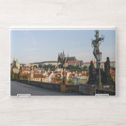 Prague Castle view from Charles bridge Czech R HP Laptop Skin