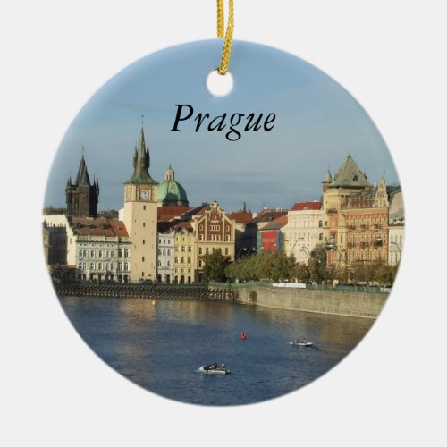 Prague Czech Gift Travel Ornament Praha