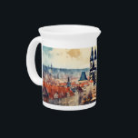 Prague Czech Republic  Beverage Pitcher<br><div class="desc">Prague,  scenic medieval city in Bohemia,  Czech Republic.</div>