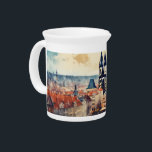 Prague Czech Republic  Beverage Pitcher<br><div class="desc">Prague,  scenic medieval city in Bohemia,  Czech Republic.</div>