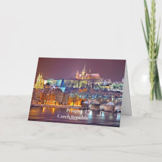 Prague, Czech Republic Card