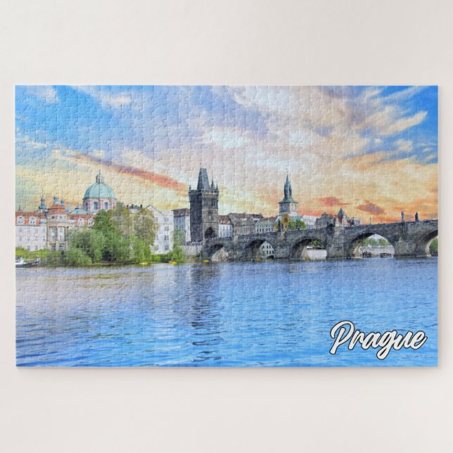 Prague, Czech Republic Jigsaw Puzzle (Horizontal)
