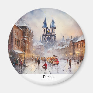 Prague Czech Republic Magnet