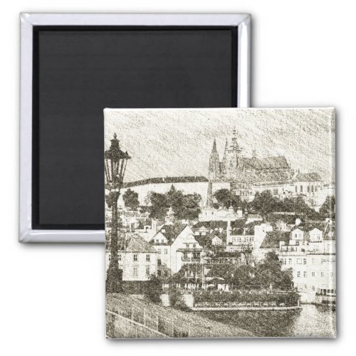 Prague Czech Republic Magnet