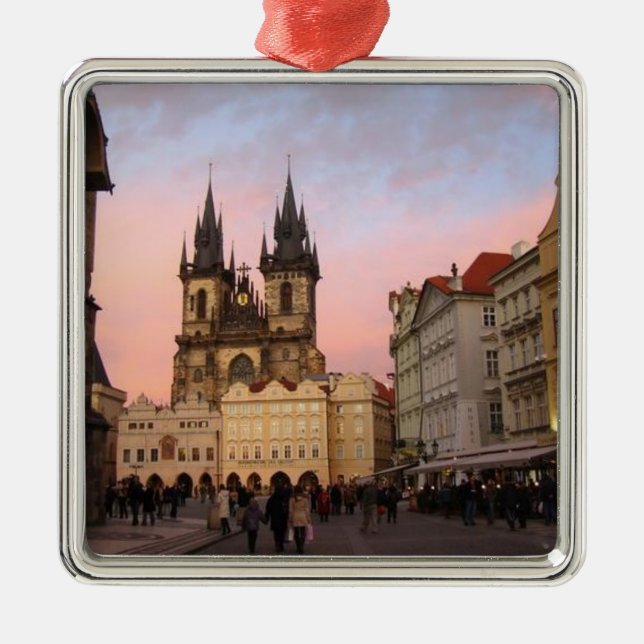 Prague Czech Republic Ornament (Front)