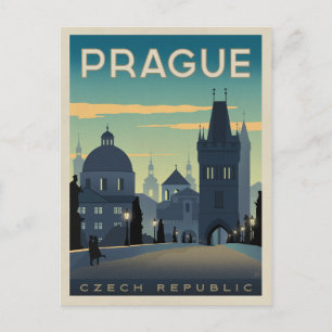 Prague, Czech Republic Postcard