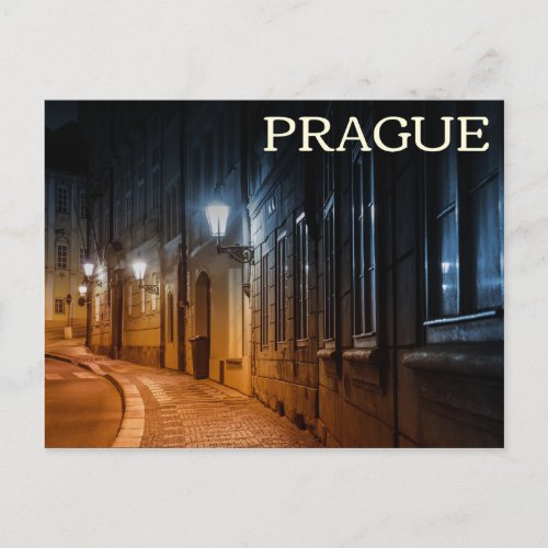 Prague Czech Republic Postcard