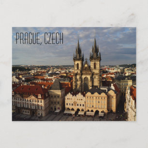 Prague, Czech Republic Postcard