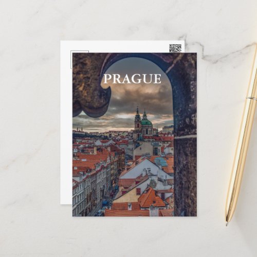 Prague Czech Republic Postcard